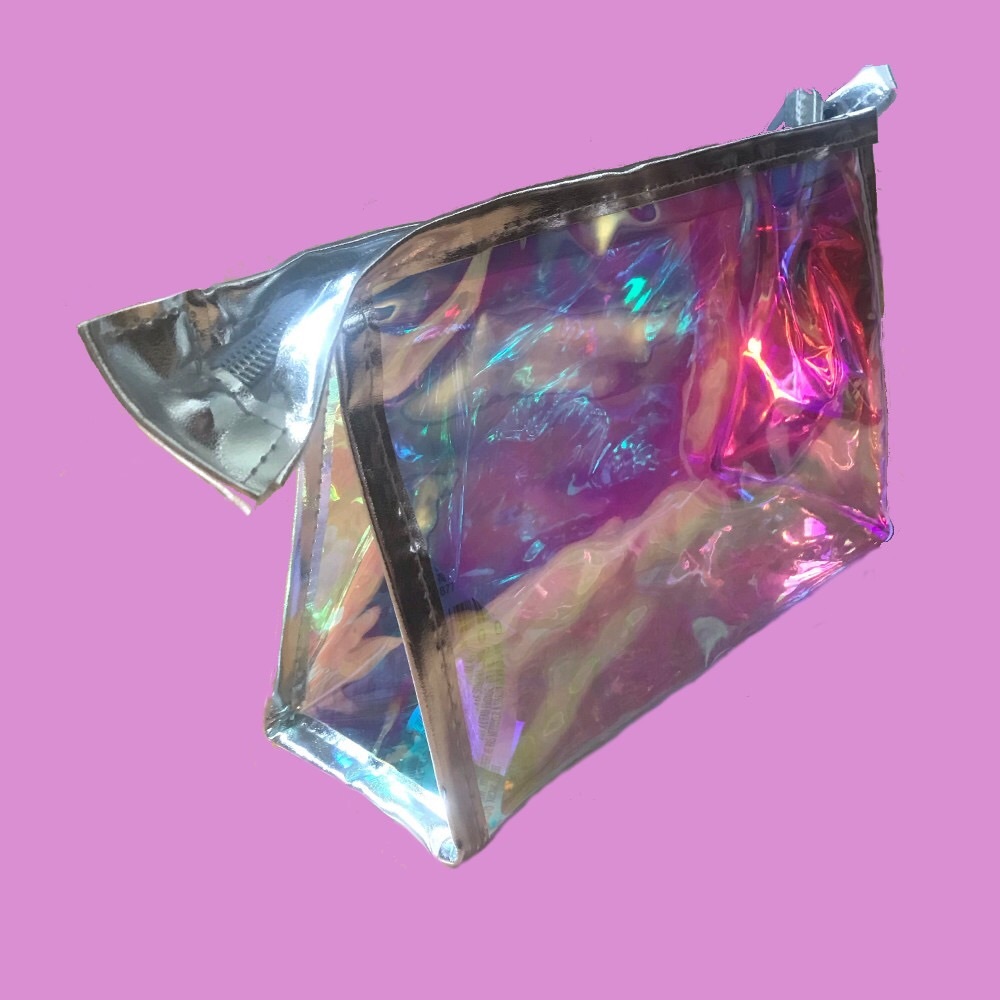 Iridescent Cosmetic Bag